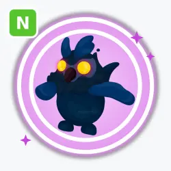 Nightmare Owl | Ultra Rare, Neon | Adopt Me! — Roblox, лот №211863