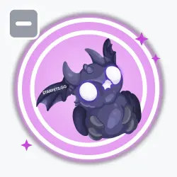 Shadow Dragon Ducky | Ultra Rare, Default | Adopt Me!