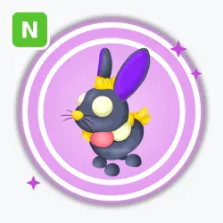 Rice Cake Rabbit | Ultra Rare, Neon | Adopt Me! — Roblox, лот №211875