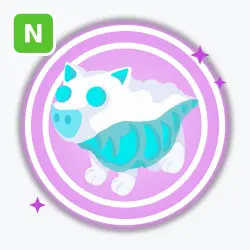 Ice Wolf | Ultra Rare, Neon | Adopt Me! — Roblox, лот №211890