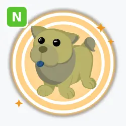 Golden Chow-Chow | Legendary, Neon | Adopt Me! — Roblox, лот №211887