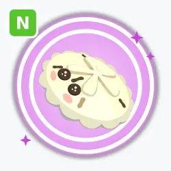 White Sand Dollar | Ultra Rare, Neon | Adopt Me! — Roblox, лот №211893