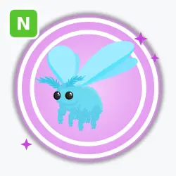 Glacier Moth | Ultra Rare, Neon | Adopt Me! — Roblox, лот №211895