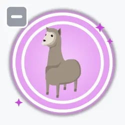Llama | Ultra Rare, Default | Adopt Me! — Roblox, лот №211906