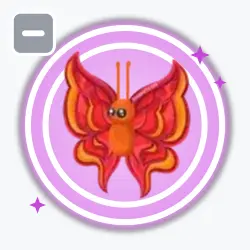 Vermilion Butterfly | Ultra Rare, Default | Adopt Me! — Roblox, лот №211909