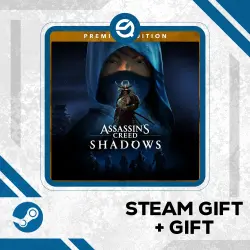 Assassin's Creed Shadows Premium Edition + Random Key Included • RU/UA/KZ/CIS