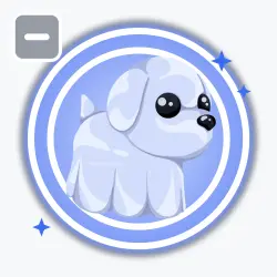 Ghost Dog | Rare, Default | Adopt Me! — Roblox, лот №211913