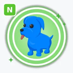 Blue Dog | Uncommon, Neon | Adopt Me! — Roblox, лот №211915