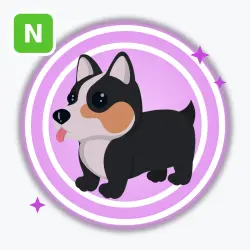 Royal Corgi | Ultra Rare, Neon | Adopt Me! — Roblox, лот №211926