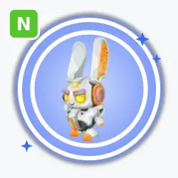 Mecha R4BBIT | Rare, Neon | Adopt Me! — Roblox, лот №211930