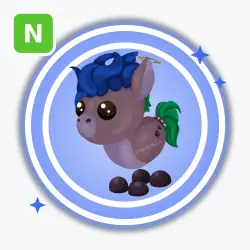 Punk Pony | Rare, Neon | Adopt Me! — Roblox, лот №211945