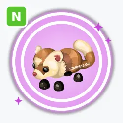Black-Footed Ferret | Ultra Rare, Neon