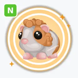 Red Dutch Guinea Pig | Legendary, Neon | Adopt Me! — Roblox, лот №211960