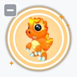 Scorching Kaijunior | Legendary, Default | Adopt Me! — Roblox, лот №211961
