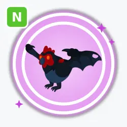 Evil Chickatrice | Ultra Rare, Neon | Adopt Me! — Roblox, лот №211969