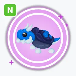 Fanghorn Tortoise | Ultra Rare, Neon | Adopt Me! — Roblox, лот №211979