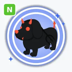 Halloween Evil Dachshund | Rare, Neon | Adopt Me!