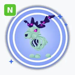 Undead Elk | Rare, Neon | Adopt Me! — Roblox, лот №211999