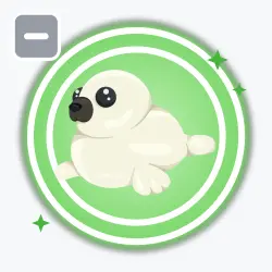 Harp Seal | Uncommon, Default | Adopt Me!