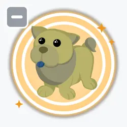 Golden Chow-Chow | Legendary, Default | Adopt Me! — Roblox, лот №212005