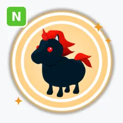 Evil Unicorn | Legendary, Neon | Adopt Me! — Roblox, лот №212020