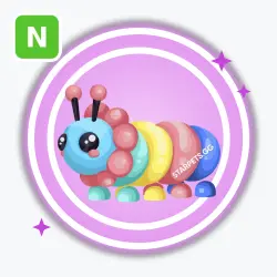 Gumball Caterpillar | Ultra Rare, Neon | Adopt Me! — Roblox, лот №212043