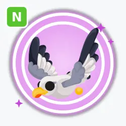 Seagull | Ultra Rare, Neon | Adopt Me! — Roblox, лот №212045