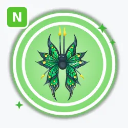 2025 Birthday Butterfly | Uncommon, Neon