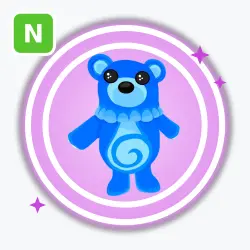 Water Moon Bear | Ultra Rare, Neon | Adopt Me!