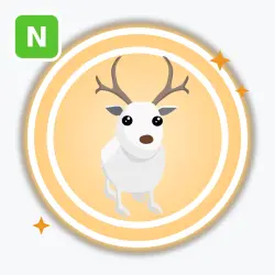 Arctic Reindeer | Legendary, Neon | Adopt Me! — Roblox, лот №212084