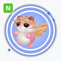 Cherub Chipmunk | Rare, Neon | Adopt Me!