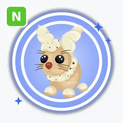 Eggnog Hare | Rare, Neon | Adopt Me!