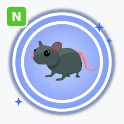 Rat | Rare, Neon | Adopt Me! — Roblox, лот №212099