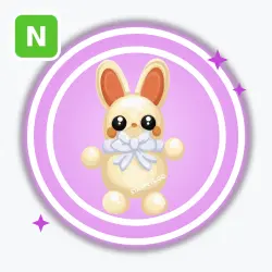 White Choccybunny | Ultra Rare, Neon