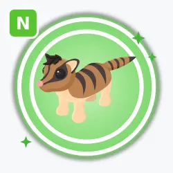 Banded Palm Civet | Uncommon, Neon | Adopt Me!