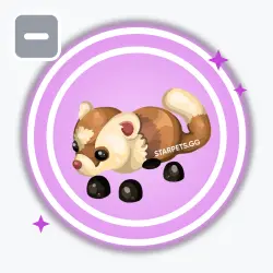 Black-Footed Ferret | Ultra Rare, Default | Adopt Me! — Roblox, лот №212116