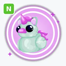 Unicorn Ducky | Ultra Rare, Neon | Adopt Me! — Roblox, лот №212122