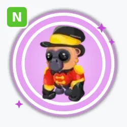 Ringmaster Gibbon | Ultra Rare, Neon | Adopt Me! — Roblox, лот №212120