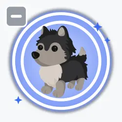 Husky | Rare, Default | Adopt Me! — Roblox, лот №212125