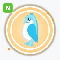Diamond King Penguin | Legendary, Neon | Adopt Me! — Roblox, лот №212126