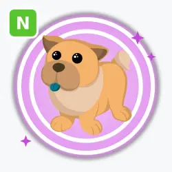 Tan Chow-Chow | Ultra Rare, Neon | Adopt Me! — Roblox, лот №212128