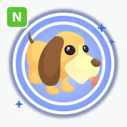 Bloodhound | Rare, Neon | Adopt Me! — Roblox, лот №249815