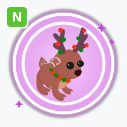 Gingerbread Reindeer | Ultra Rare, Neon | Adopt Me! — Roblox, лот №249816