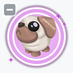 Snowball Pug | Ultra Rare, Default | Adopt Me! — Roblox, лот №212157