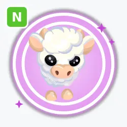 Angus Calf | Ultra Rare, Neon | Adopt Me!