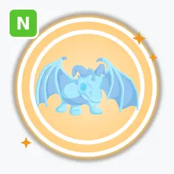 Frost Dragon | Legendary, Neon | Adopt Me! — Roblox, лот №250097
