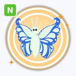 Diamond Butterfly | Legendary, Neon | Adopt Me! — Roblox, лот №212181