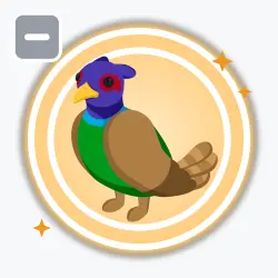 Green-Chested Pheasant | Legendary, Default | Adopt Me! — Roblox, лот №212198