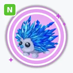 Icy Porcupine | Ultra Rare, Neon | Adopt Me! — Roblox, лот №212213