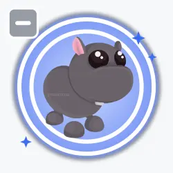 Hippo | Rare, Default | Adopt Me! — Roblox, лот №212222